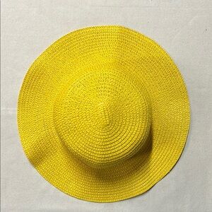Bright Yellow Kids Sun Hat
